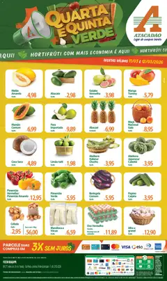 Pré-Visualização do folheto "Atacadão ofertas - PR" da loja Atacadão válido a partir de 11/03/2026