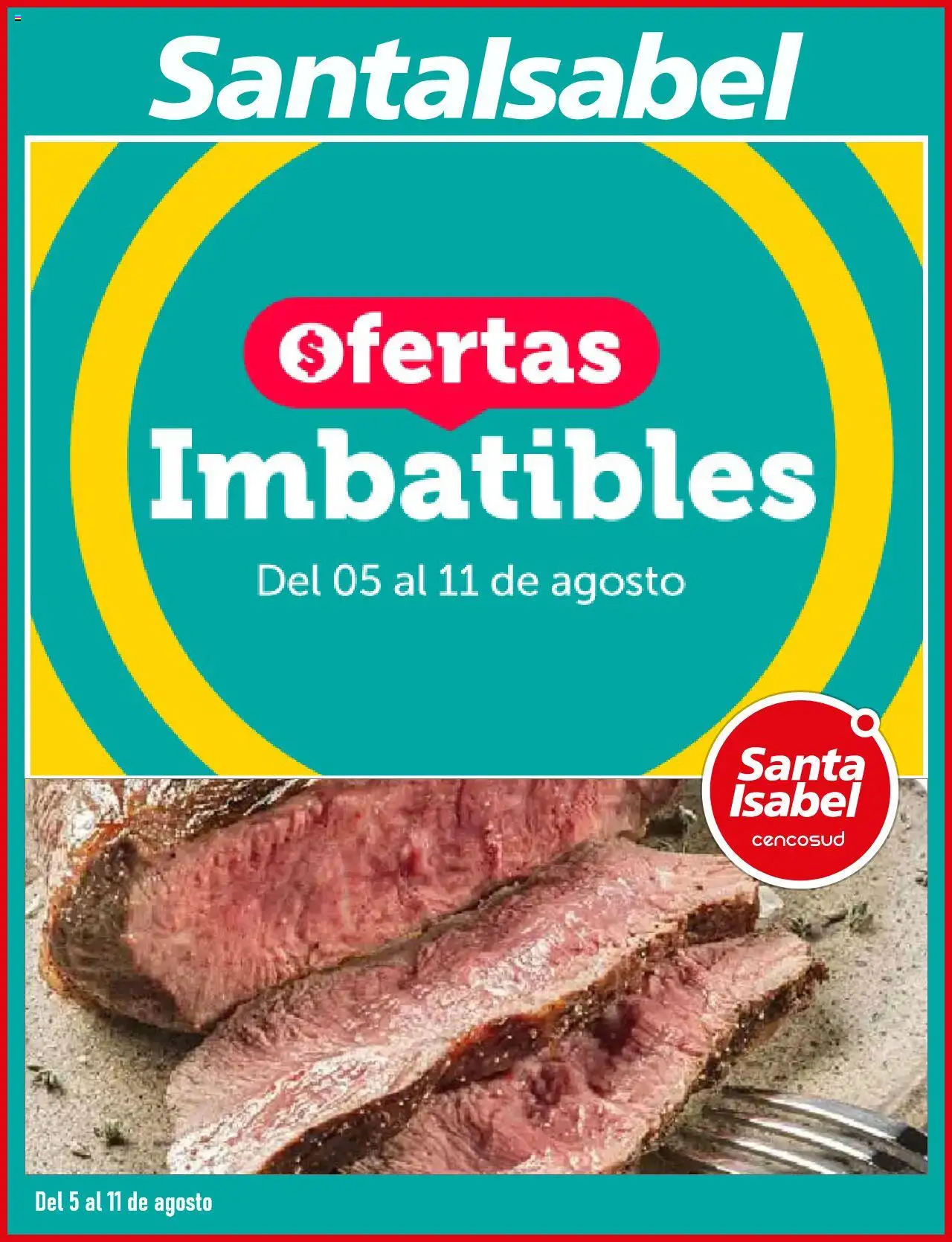 Santa Isabel Ofertas > válido desde 04.08.2025 > número de página 1