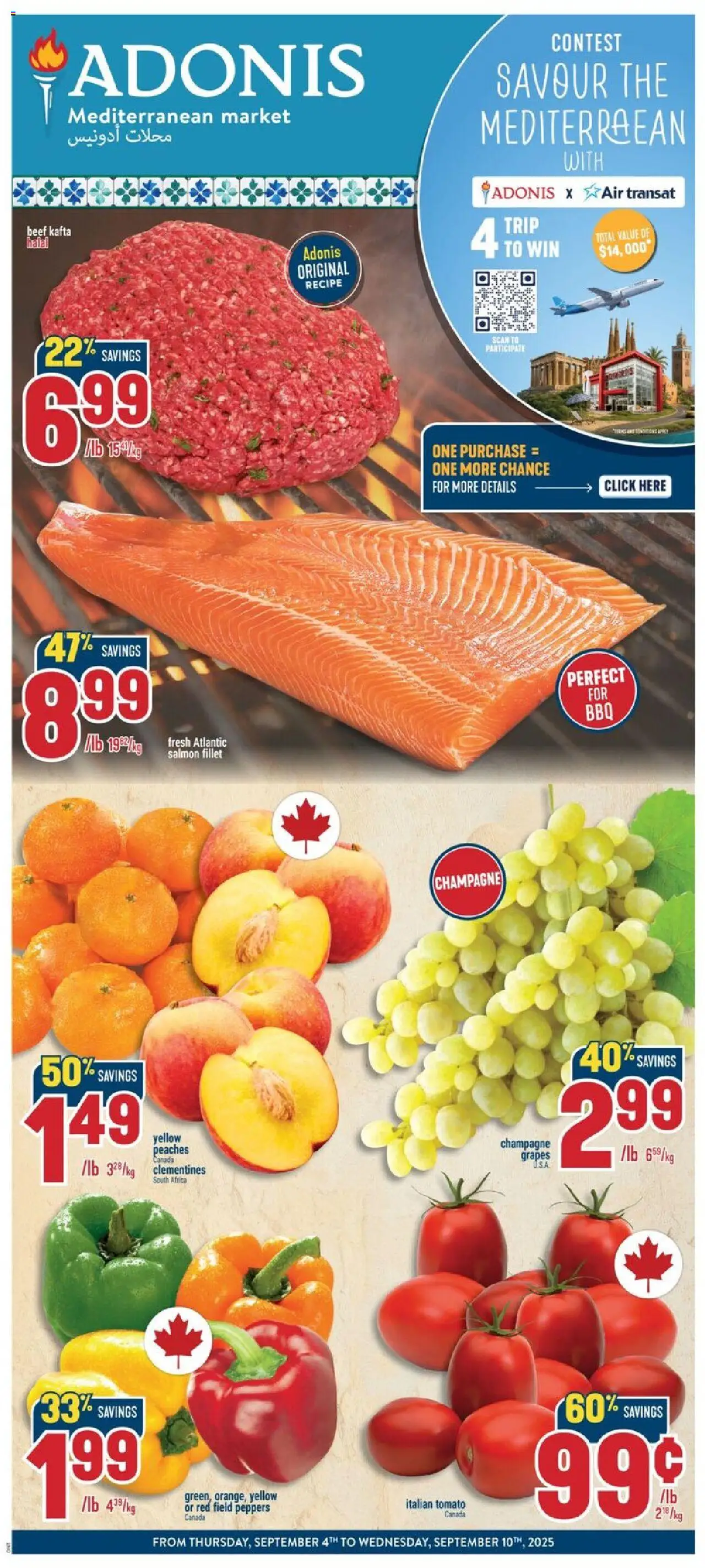 Adonis flyer valid from Sep 04, 2025 - page number 1
