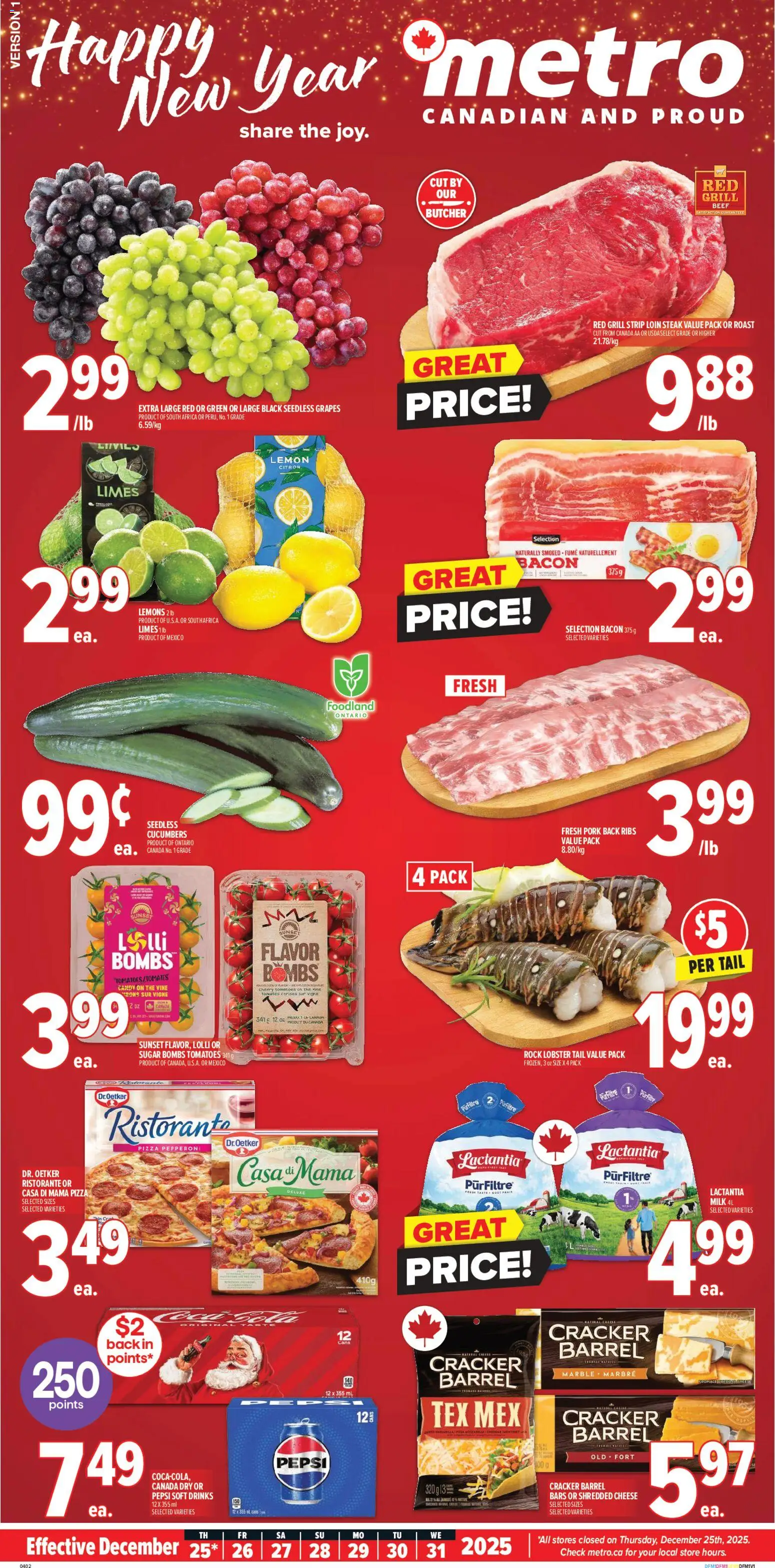 Preview of leaflet Alma from shop Metro is valid from Dec 25, 2025