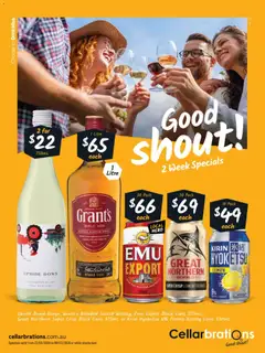 Preview of catalogue Catalogue Albany, Australind, York from shop Cellarbrations valid 23/02/2026