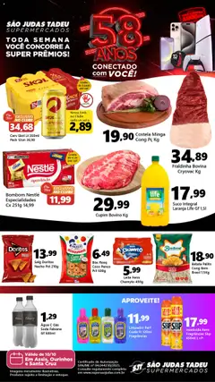 Pré-Visualização do folheto "Ofertas da semana" da loja São Judas Tadeu válido a partir de 10/10/2025