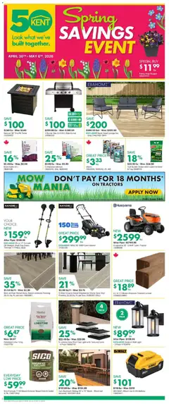 Preview of leaflet Kent weekly flyer / circulaire from shop Kent is valid from Apr 30, 2026