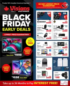 Preview of leaflet Black Friday from shop Visions is valid from Nov 07, 2025