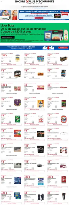 Un aperçu du dépliant Circulaire du magasin Costco est valide à partir 1 sept. 2025