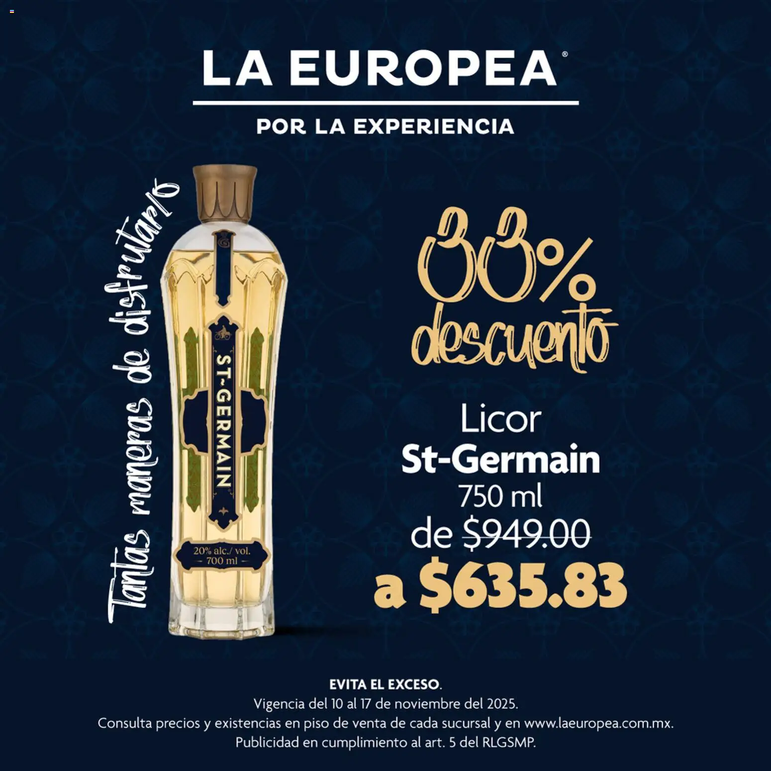 Vista previa las ofertas de la tienda La Europea - Catálogo St-Germain desde el 10/11/2025 
