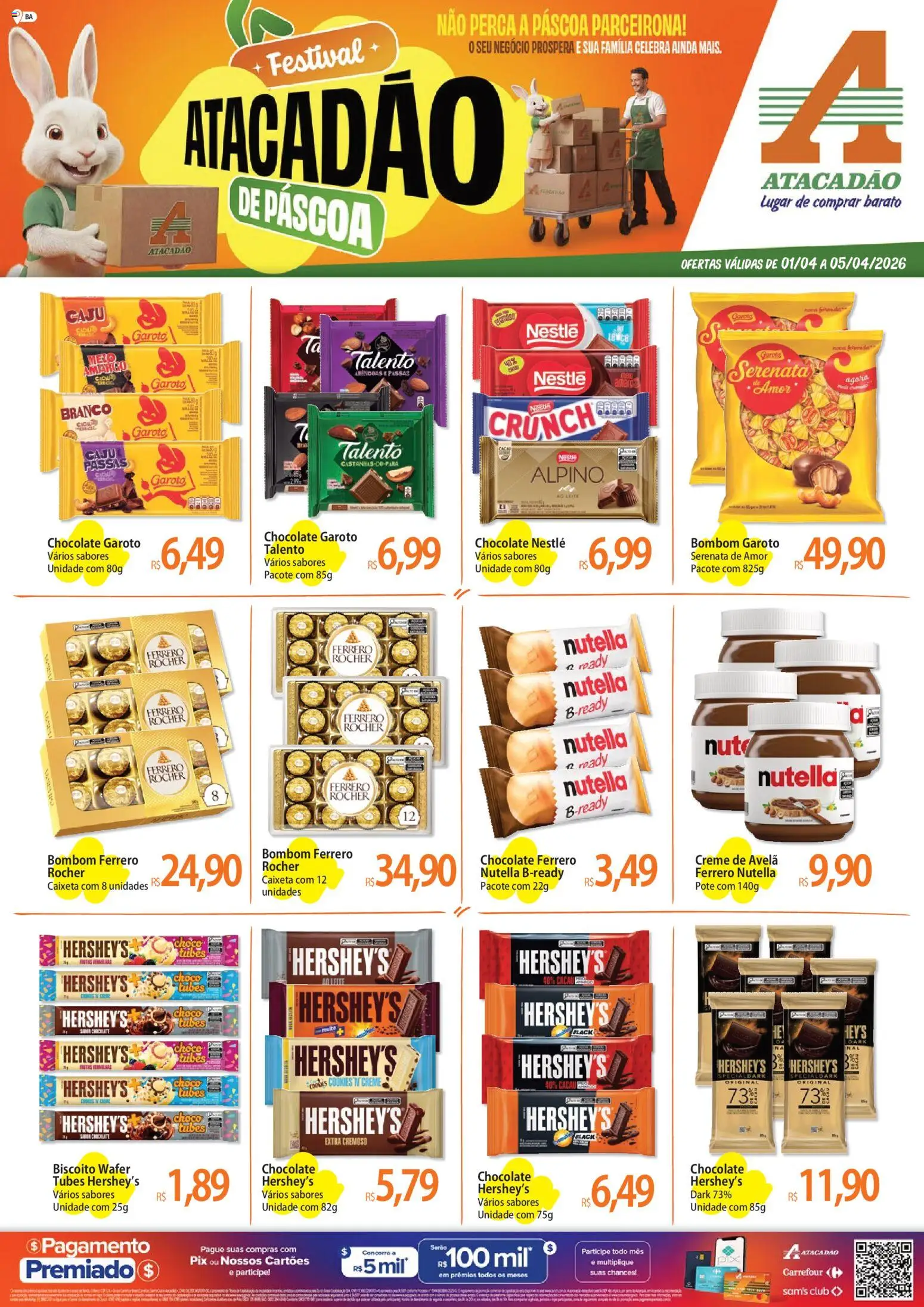 Pré-Visualização do folheto "Atacadão ofertas - BA" da loja Atacadão válido a partir de 01/04/2026