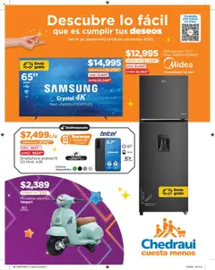 Vista previa las ofertas de la tienda Chedraui - Folleto Cumplir Tus Deseos desde el 01/09/2025 