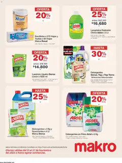  Vista previa del prospecto Ofertas Temporada del almacen Makro válida del 21/11/2025 al 27/11/2025 | Página: 27