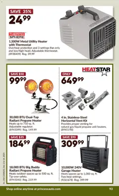 Preview of leaflet 2 Week Sale! from shop Princess Auto is valid from Dec 02, 2025 | Page: 98