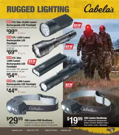 Ad Preview of Cabela's Big Game Hunting 25 from 06/12/2025 | Page: 37