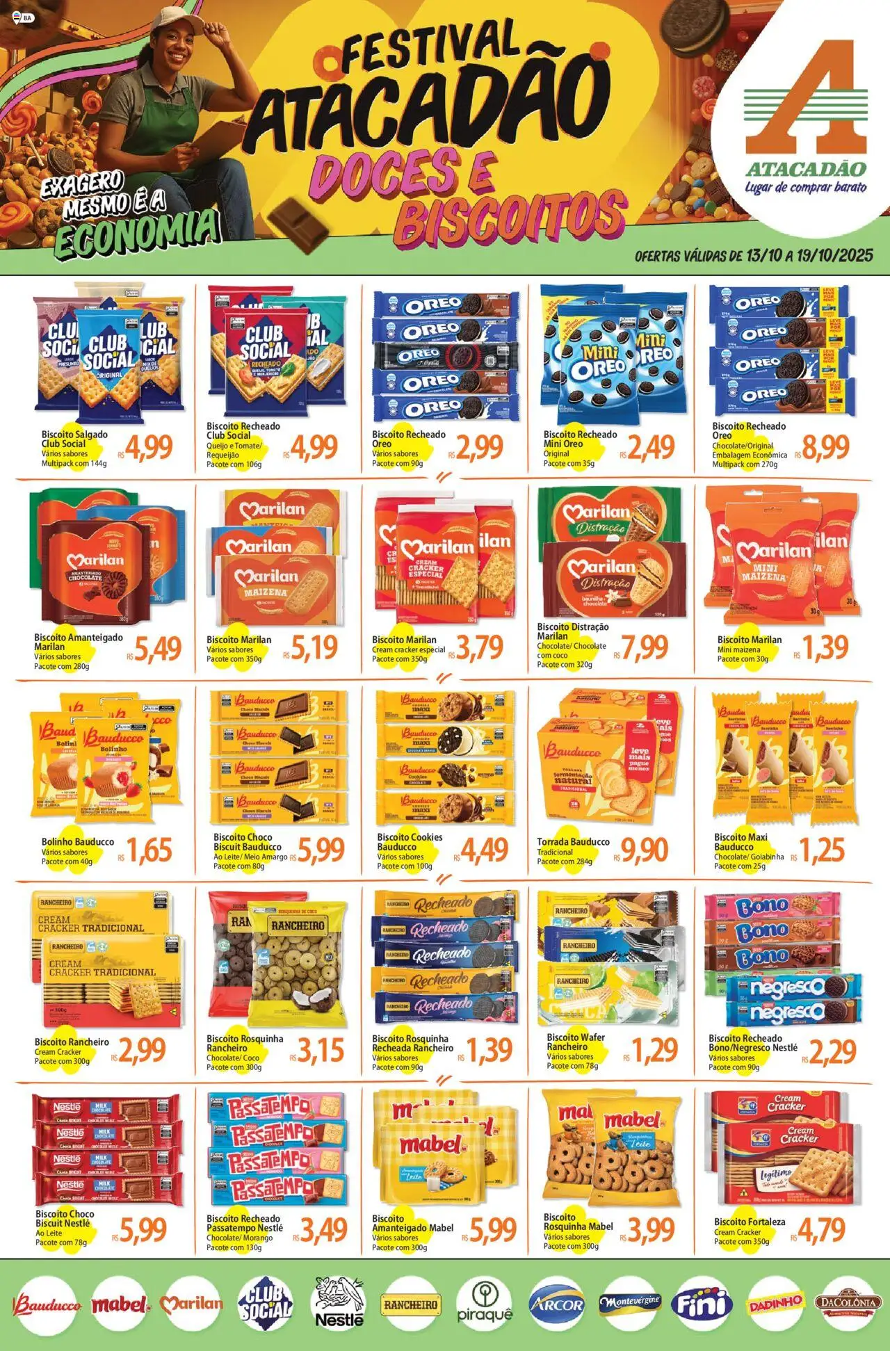 Atacadão folheto "Ofertas - BA" válido a partir de 13/10/2025 - número de página 1