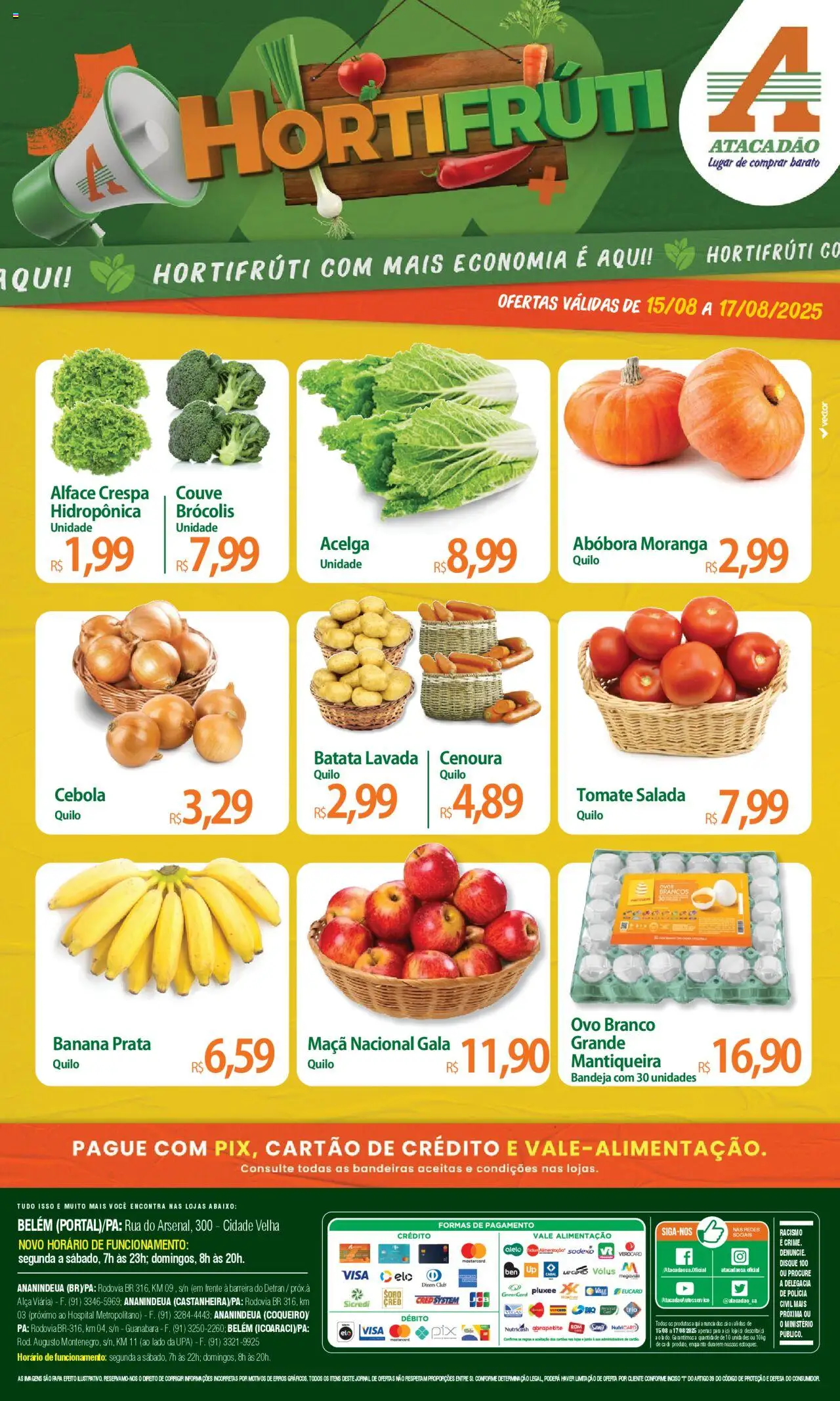 Atacadão folheto "Ofertas - PA" válido a partir de 15/08/2025 - número de página 1