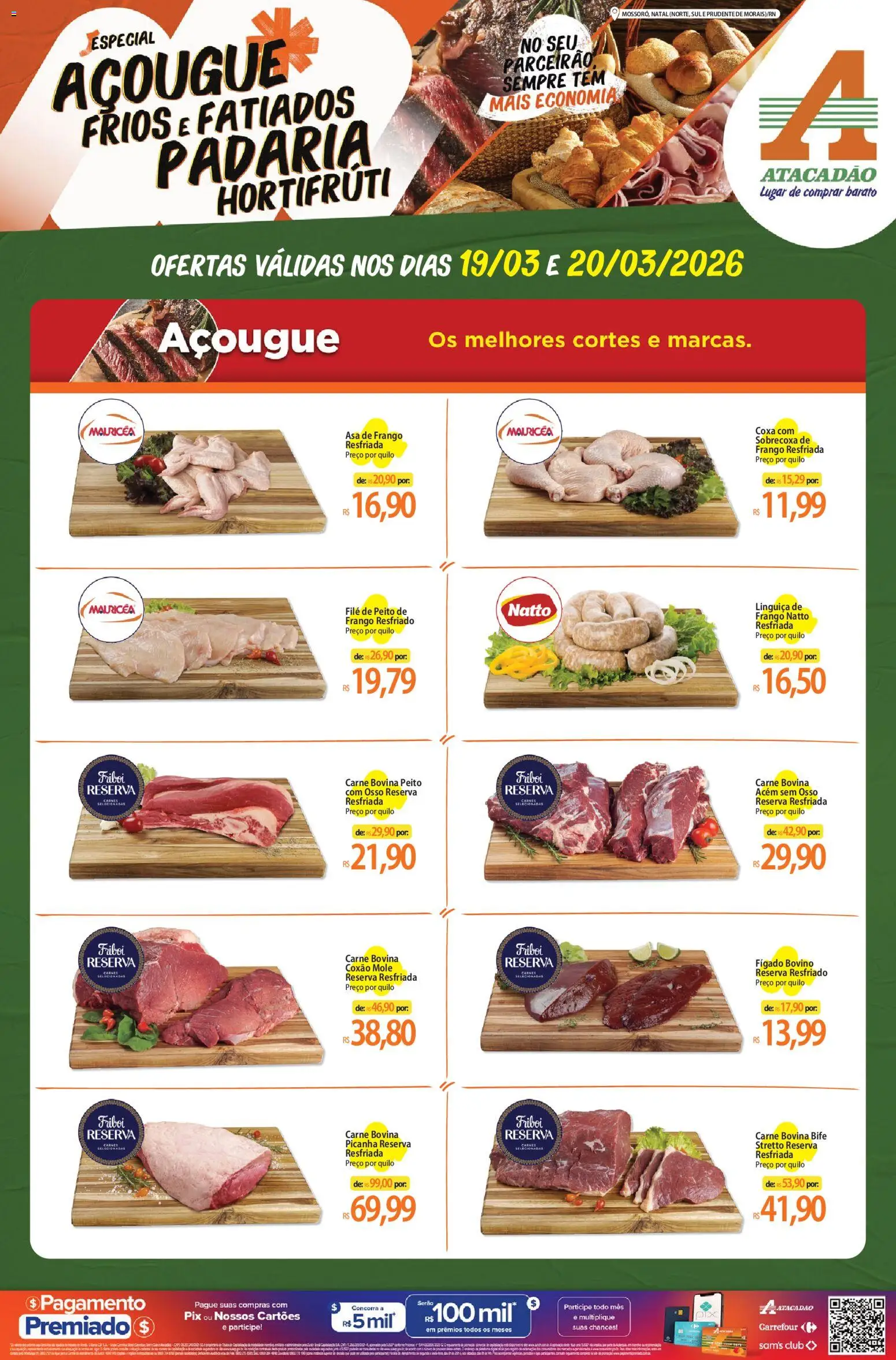 Pré-Visualização do folheto "Atacadão ofertas - RN" da loja Atacadão válido a partir de 19/03/2026