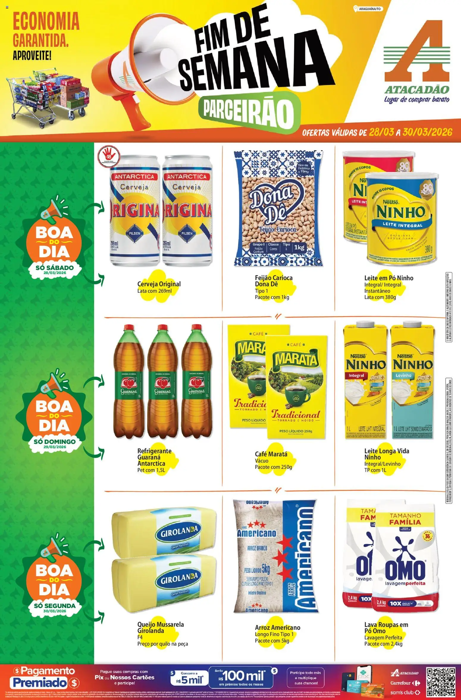 Pré-Visualização do folheto "Atacadão ofertas - TO" da loja Atacadão válido a partir de 28/03/2026