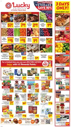 Ad Preview of Lucky Supermarkets Weekly - CA from 11/05/2025