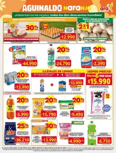  Vista previa del prospecto Folleto del almacen Ara válida del 30/10/2025 al 05/11/2025
