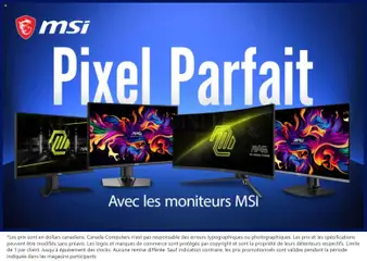 Preview of leaflet Circulaire from shop Canada Computers is valid from Dec 05, 2025