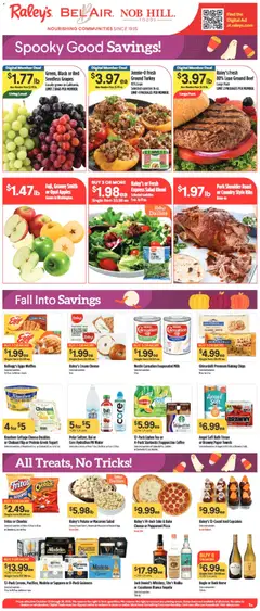 Ad Preview of Raley's Weekly Ad from 10/22/2025