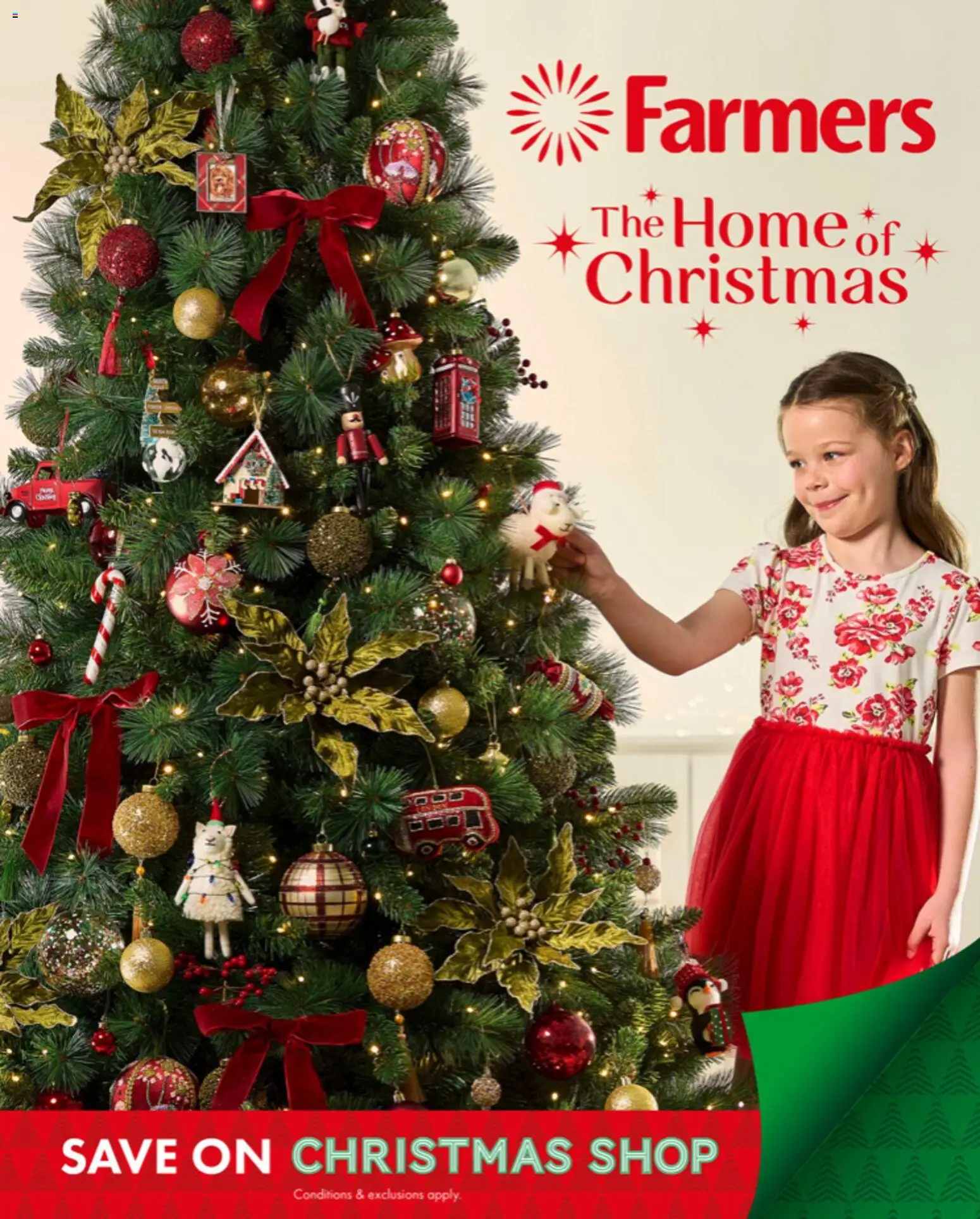 Preview of catalogue The Home Of Christmas from shop Farmers valid 6 Nov 2025