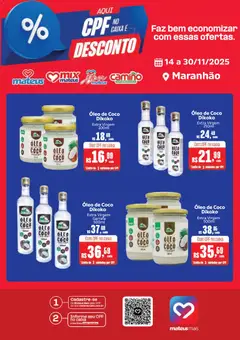 Pré-Visualização do folheto "Ofertas Desconto" da loja Mateus válido a partir de 14/11/2025