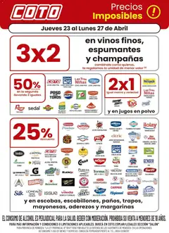 Vista previa del folleto de la tienda Coto válido desde el 23/04/2026 