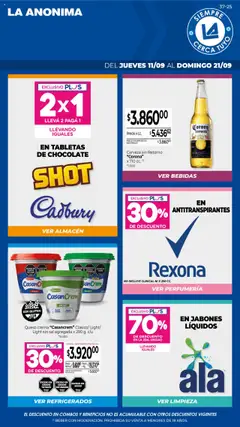 Vista previa del folleto de la tienda La Anonima válido desde el 11/09/2025 