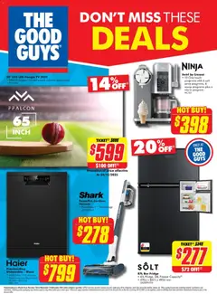 Preview of catalogue Don't Miss These Deals from shop The Good Guys valid 10/12/2025