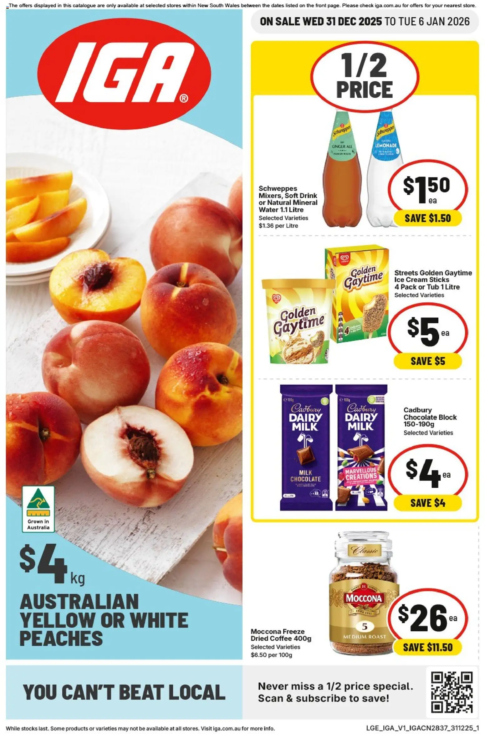Preview of catalogue Catalogue NSW from shop IGA valid 31/12/2025