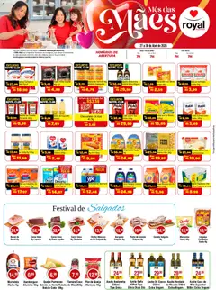 Pré-Visualização do folheto "Royal Supermercados - Ofertas da semana" da loja Royal Supermercados válido a partir de 27/04/2026