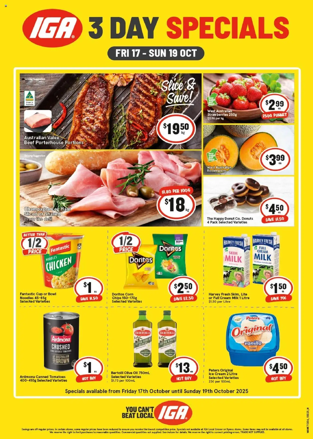 IGA catalogue valid from 17/10/2025 - page 1