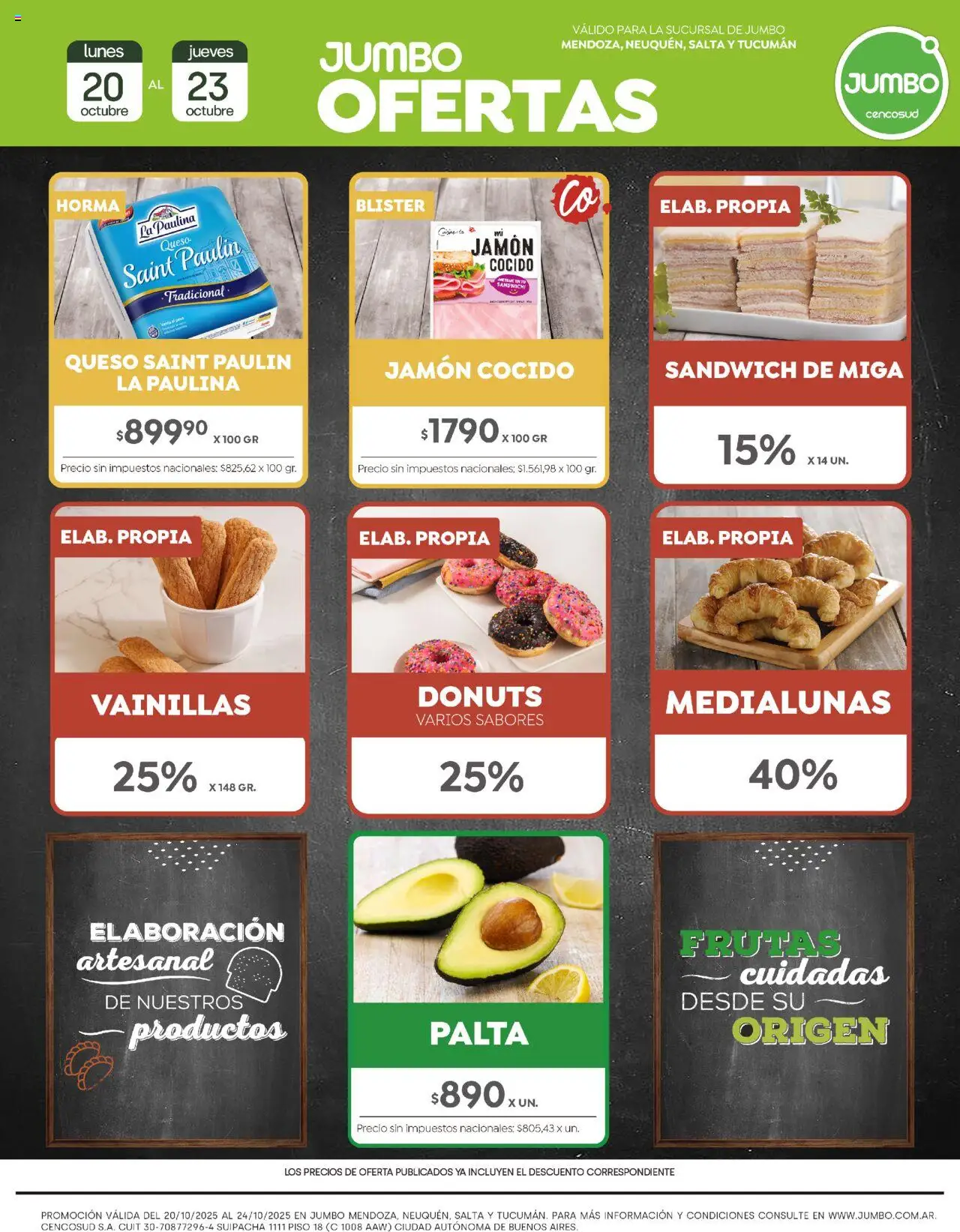 Jumbo Ofertas | Interior del 20/10/2025 >> Catálogo