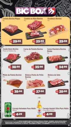 Pré-Visualização do folheto "Ofertas do Açougue" da loja Big Box válido a partir de 03/12/2025
