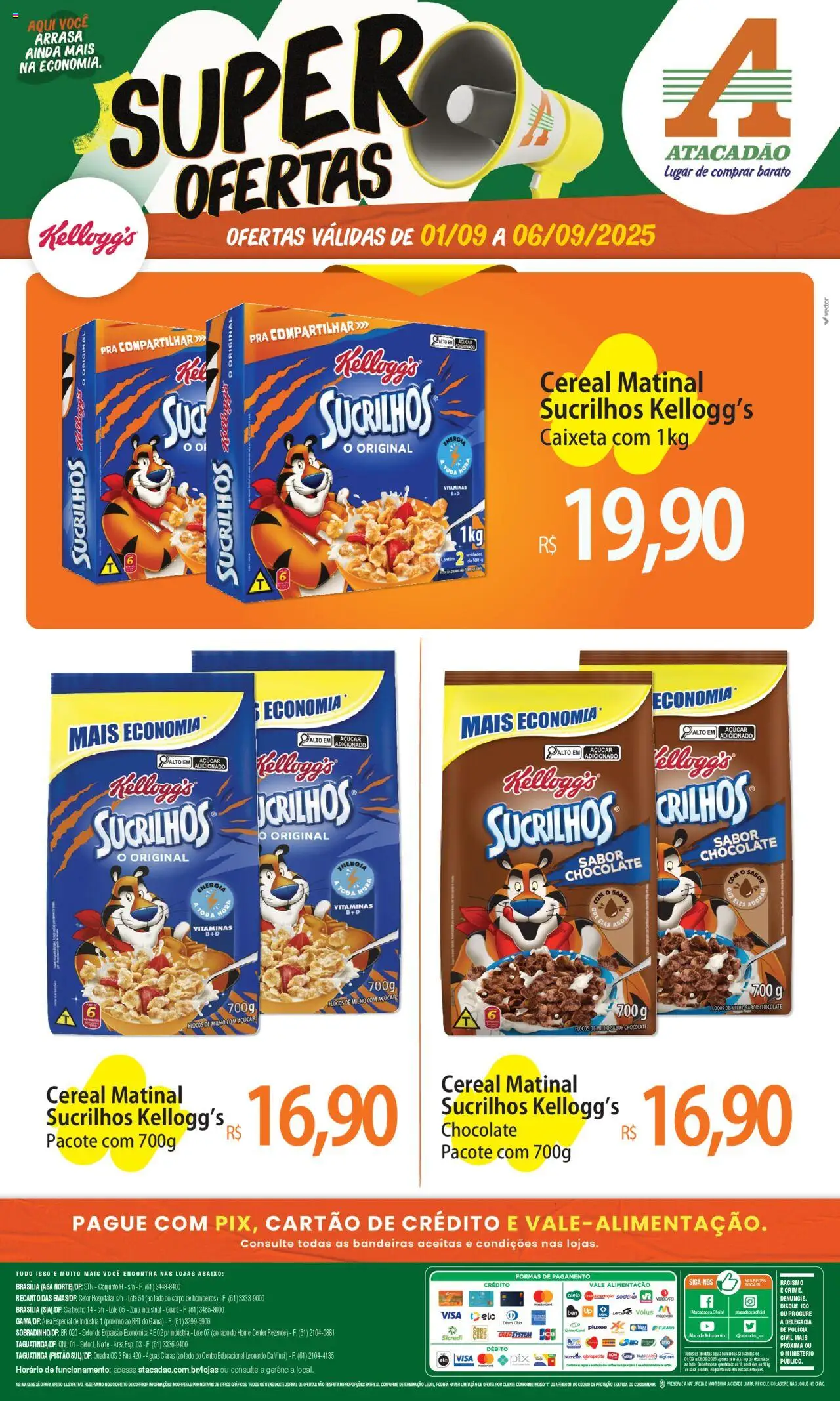 Atacadão folheto "Ofertas - DF" válido a partir de 01/09/2025 - número de página 1