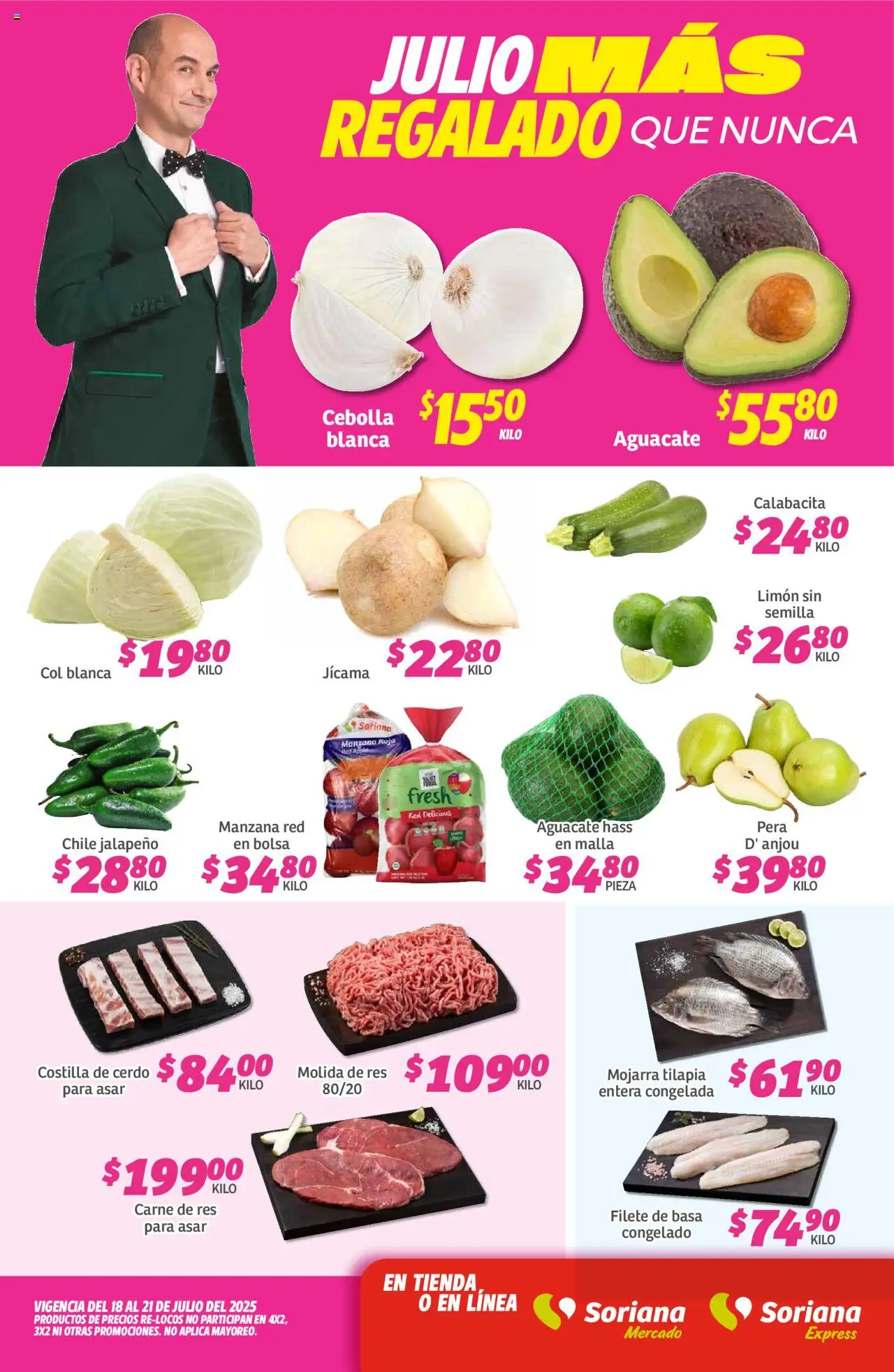 Fin de Semana Mercado: Saltillo Soriana y sus promociones válidas desde el 18/07/2025 - Número de página 1