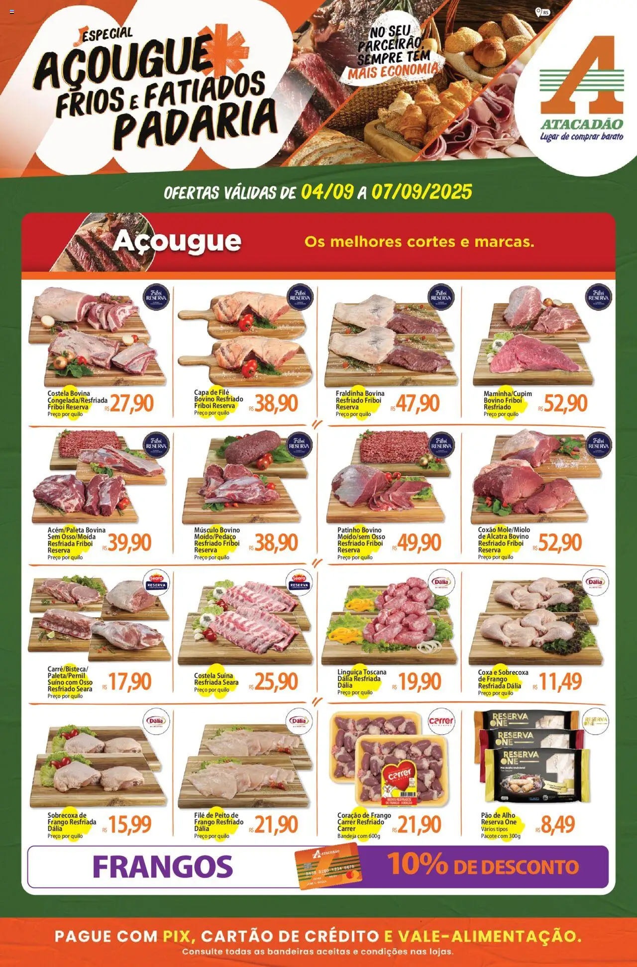 Atacadão folheto "Ofertas - RS" válido a partir de 04/09/2025 - número de página 1