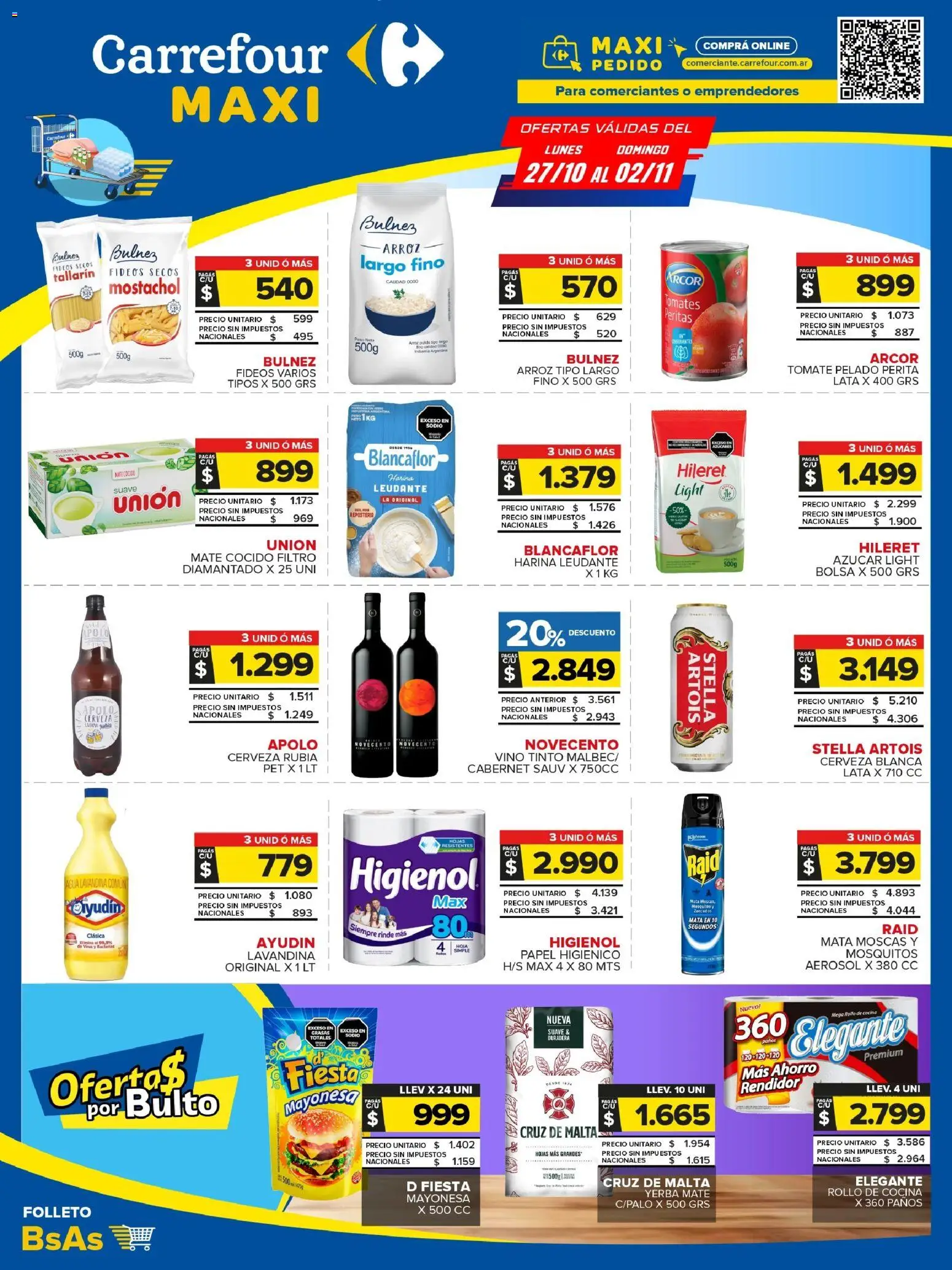 Carrefour Maxi Catálogo del 27/10/2025 Online