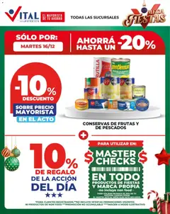 Vista previa del folleto de la tienda Vital válido desde el 16/12/2025 