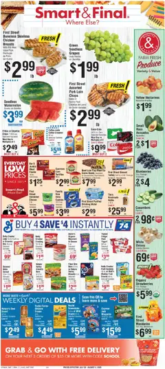 Ad Preview of Smart & Final Weekly Ad from 07/30/2025