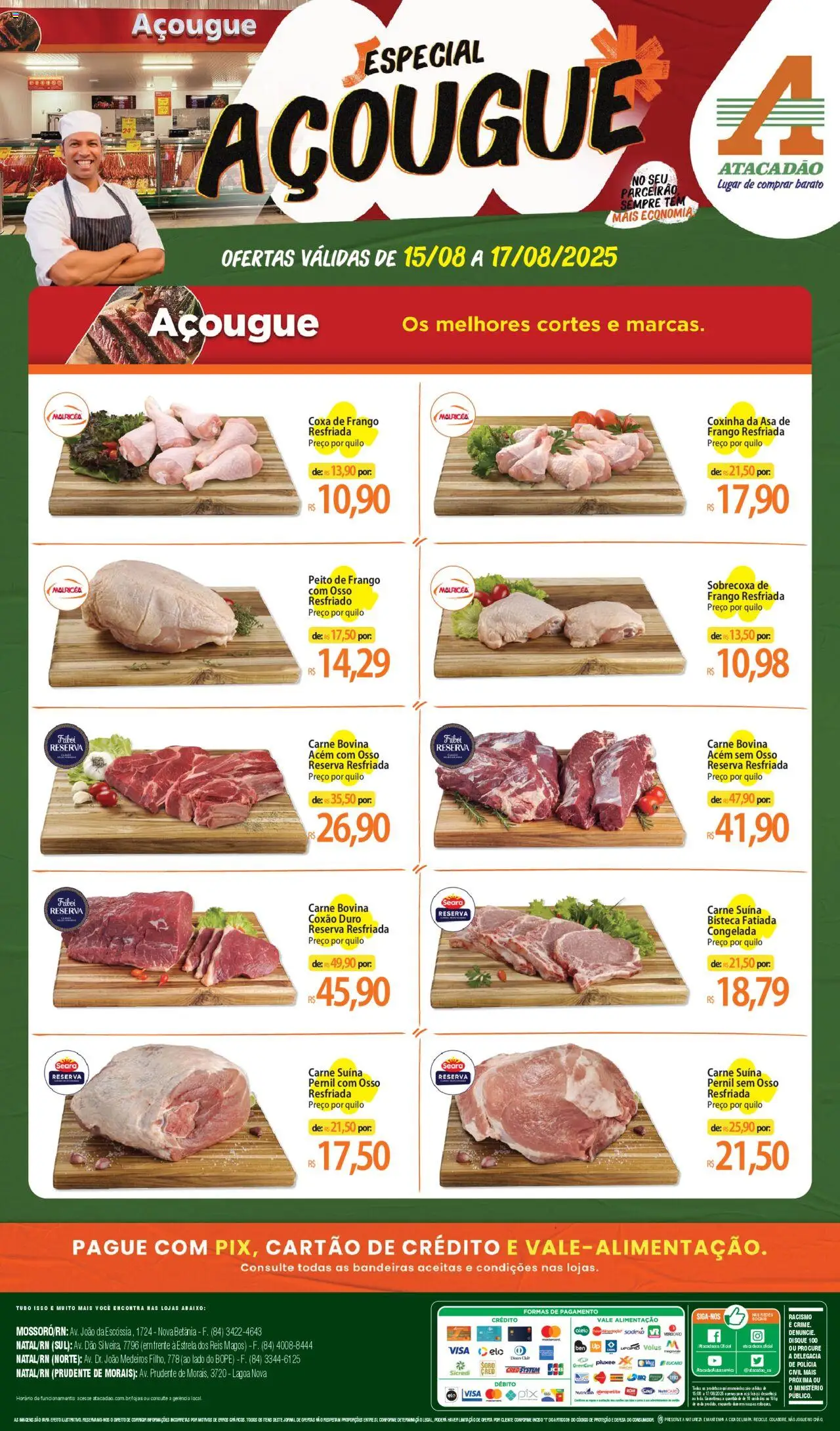 Atacadão folheto "Ofertas - RN" válido a partir de 15/08/2025 - número de página 1