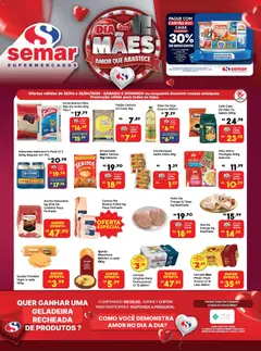 Pré-Visualização do folheto "Semar Supermercado ofertas FDS" da loja Semar Supermercado válido a partir de 25/04/2026