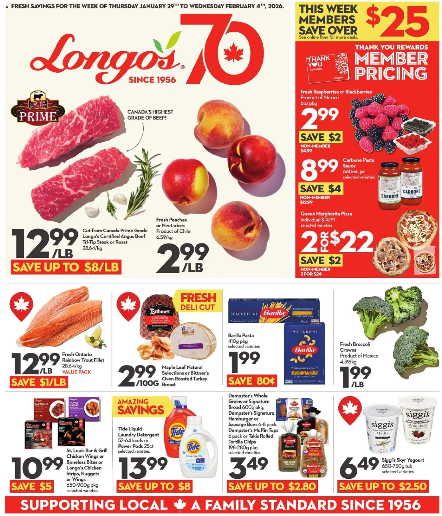 Preview of leaflet Weekly flyer / circulaire from shop Longo's is valid from Jan 29, 2026