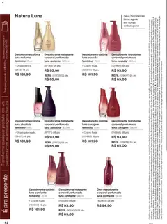 Pré-Visualização do folheto "Ciclo 19/2025" da loja Natura válido a partir de 26/11/2025 | Página: 52