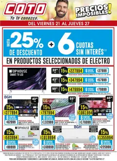 Vista previa del folleto de la tienda Coto válido desde el 21/11/2025 