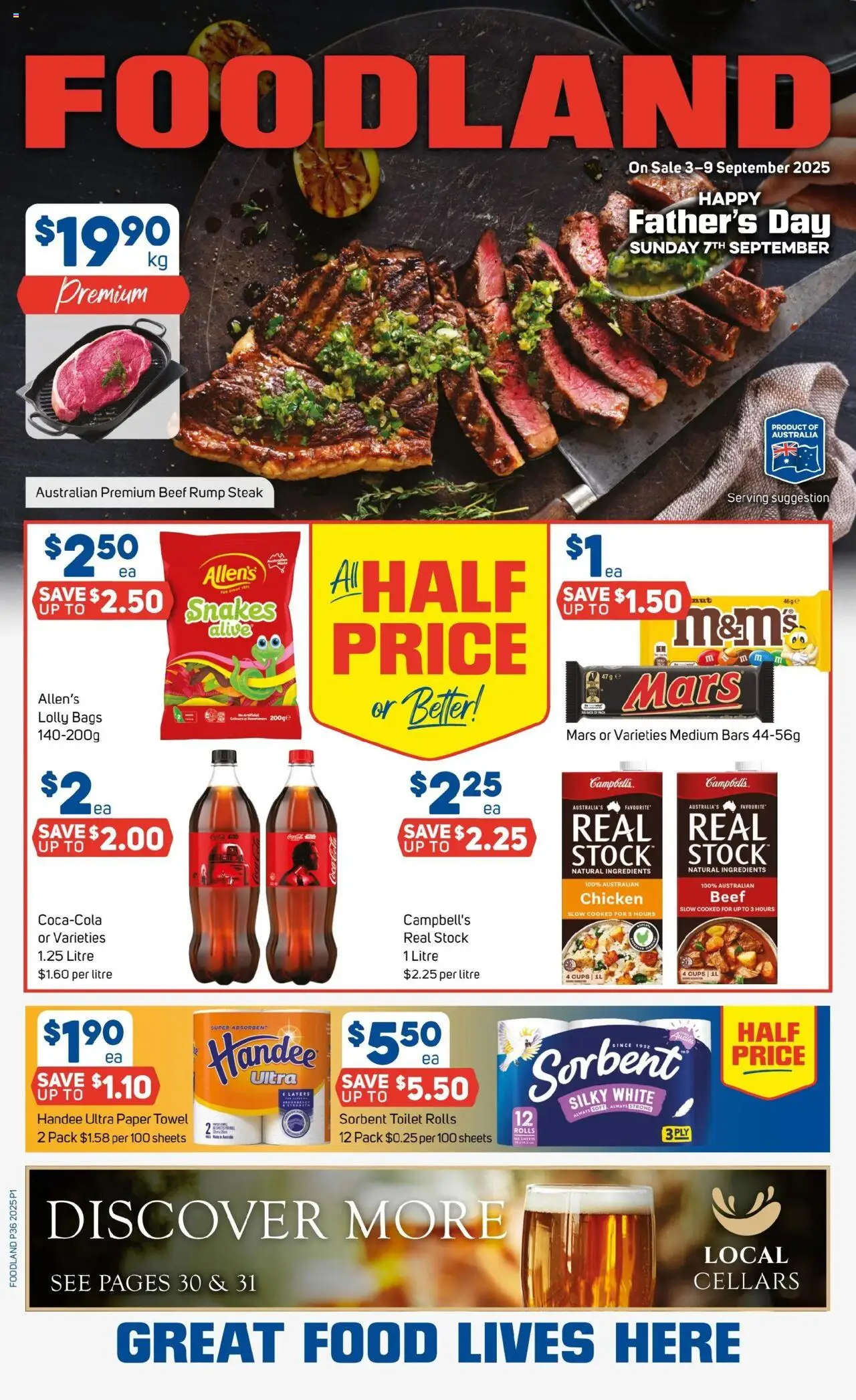Foodland catalogue valid from 03/09/2025 - page 1