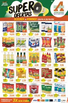 Pré-Visualização do folheto "Ofertas - RS" da loja Atacadão válido a partir de 20/10/2025