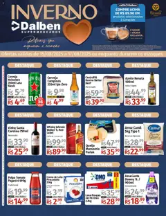 Pré-Visualização do folheto "Ofertas Fim de Semana" da loja Supermercado Dalben válido a partir de 15/08/2025