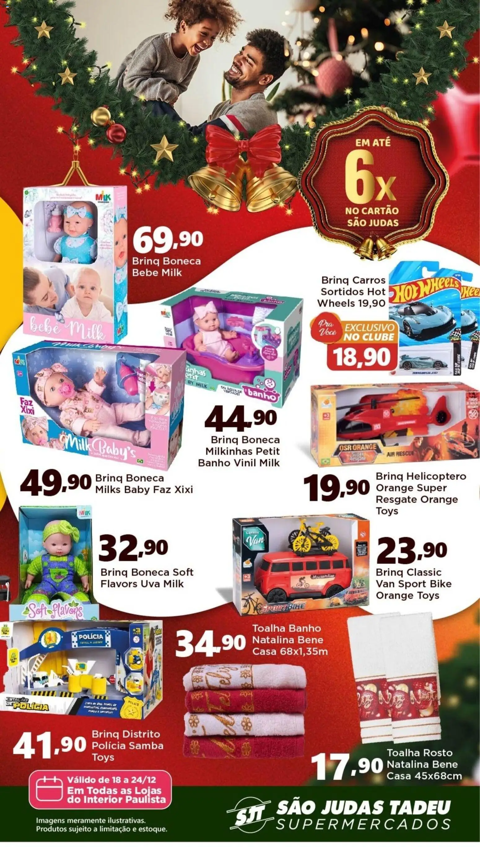 Pré-Visualização do folheto "Ofertas da semana" da loja São Judas Tadeu válido a partir de 18/12/2025