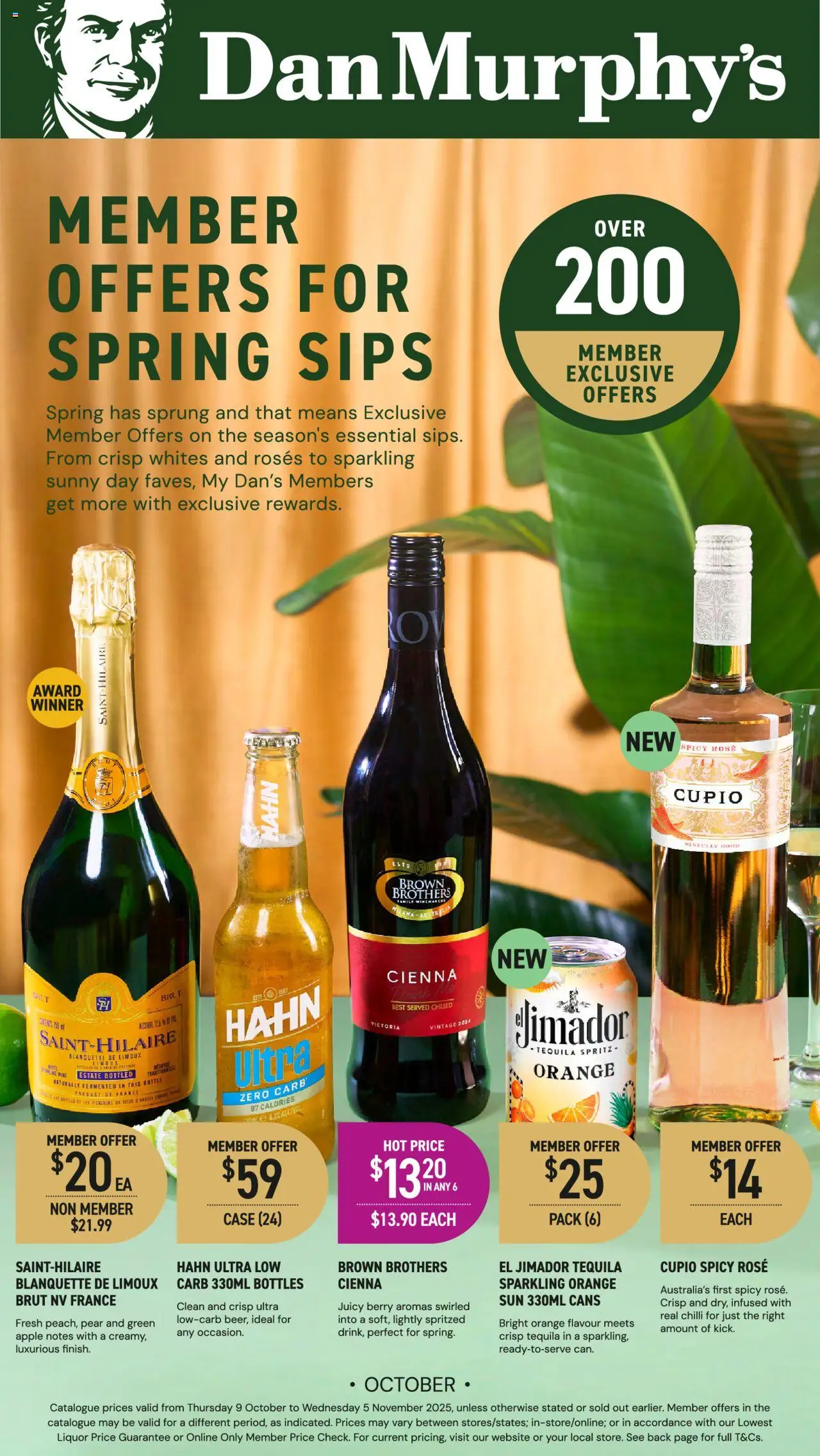 Dan Murphy's catalogue valid from 09/10/2025 - page 1