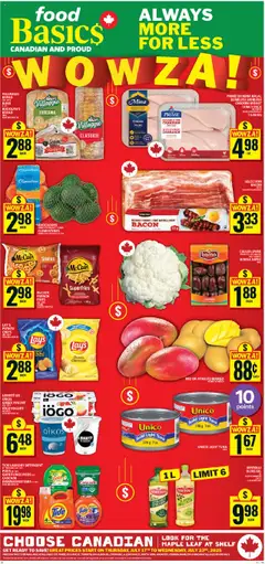 Preview of leaflet Ancaster, Wilson Street West 71 from shop Food Basics is valid from Jul 17, 2025